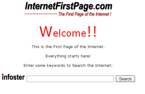 Internet First Page