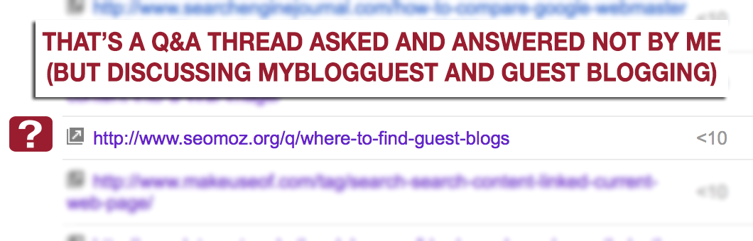 Google Seems to Know I am into Guest Blogging!