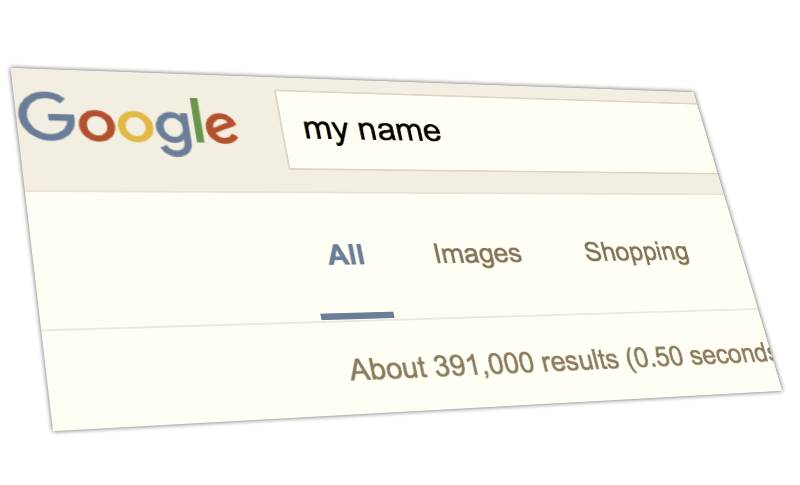 Monitor & Control Your Name Search Results in Google: My New Premium Course