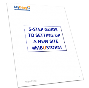start new site checklist